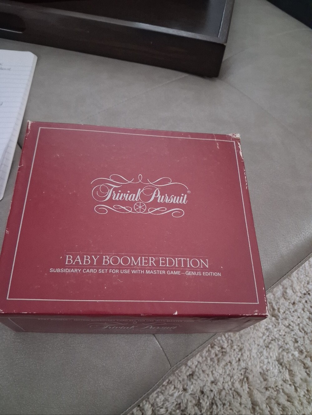 Vintage 1983 Trivial Pursuit Baby Boomer Edition In Excellent Condition